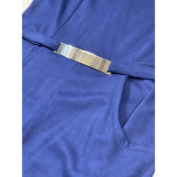 NWT Rephyllis In M With‎ Pockets Womens Blue Dress Navy blue - Picture 10 of 12